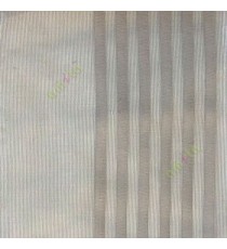 Grey color vertical pencil and bold stripes net finished vertical and horizontal checks line poly fabric sheer curtain